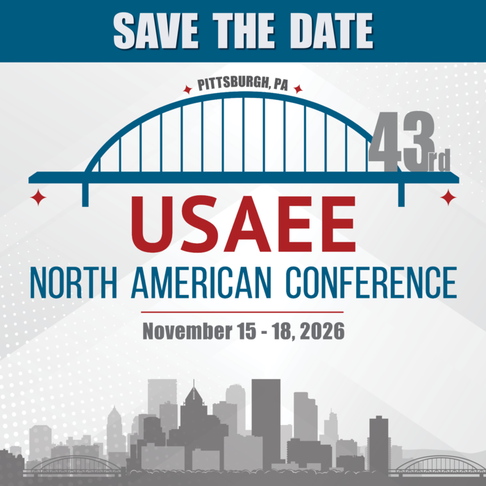 USAEE Save the Date USAEE Save the Date